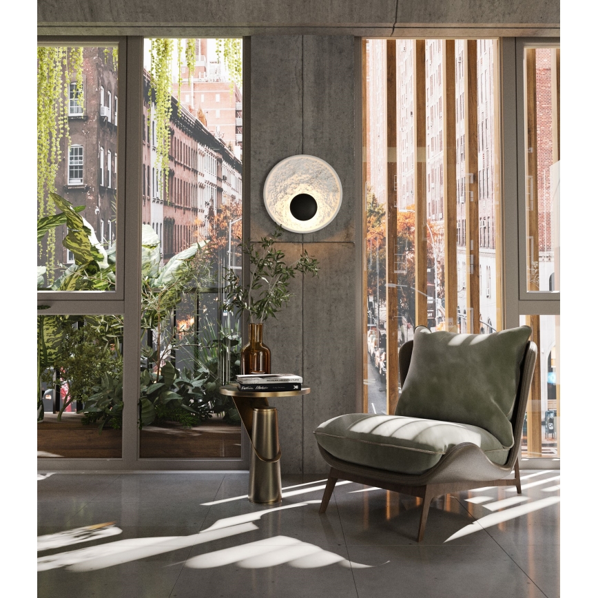 MAXLIGHT W0325 - LED Wall light OYAKA LED/5W/230V d. 29 cm white/black