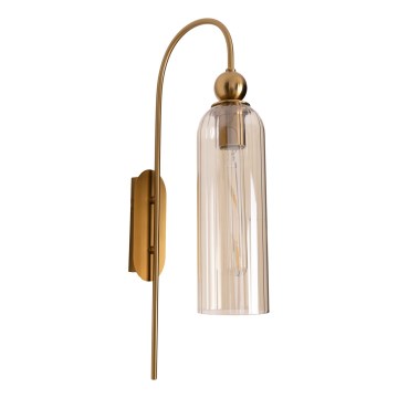 MAXLIGHT W0332 - Wall lamp CAMPANILA 1xE27/40W/230V brass/beige
