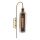 MAXLIGHT W0333 - Wall lamp CAMPANILA 1xE27/40W/230V brass/grey