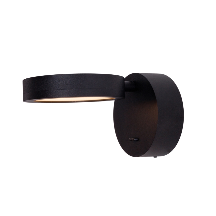 MAXLIGHT W0350 - LED Wall spotlight IBIZA LED/6W/230V black