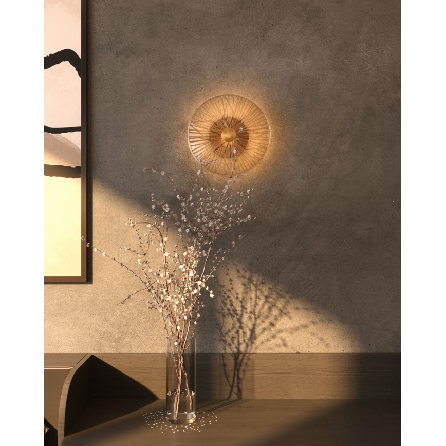 MAXLIGHT W0355 - LED Wall light ALLURE LED/5W/230V d. 28 cm gold