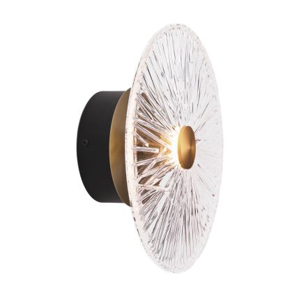 MAXLIGHT W0356 - LED Wall light ALLURE LED/5W/230V d. 28 cm gold/clear