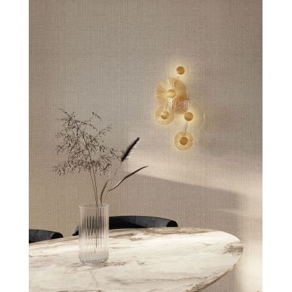 MAXLIGHT W0357 - LED Wall light ALLURE 5xLED/5W/230V gold