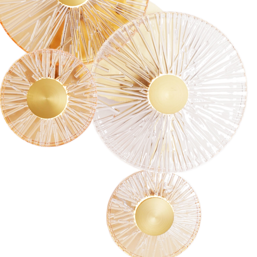 MAXLIGHT W0357 - LED Wall light ALLURE 5xLED/5W/230V gold