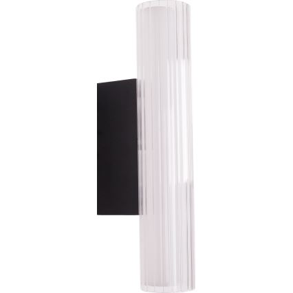 MAXLIGHT W0363 - LED Bathroom wall light FAYETTE LED/6W/230V 31 cm IP44 black