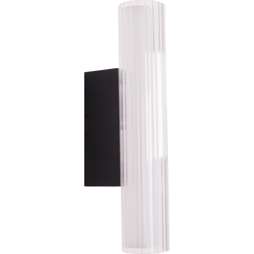 MAXLIGHT W0363 - LED Bathroom wall light FAYETTE LED/6W/230V 31 cm IP44 black