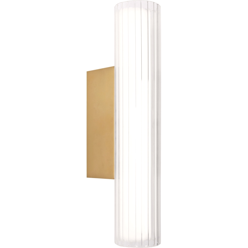 MAXLIGHT W0364 - LED Bathroom wall light FAYETTE LED/6W/230V 31 cm IP44 gold