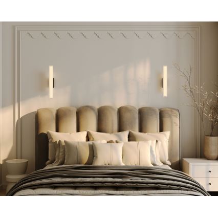 MAXLIGHT W0366 - LED Bathroom wall light FAYETTE LED/12W/230V 61 cm IP44 gold