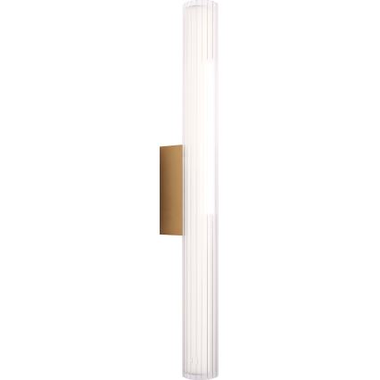 MAXLIGHT W0366 - LED Bathroom wall light FAYETTE LED/12W/230V 61 cm IP44 gold