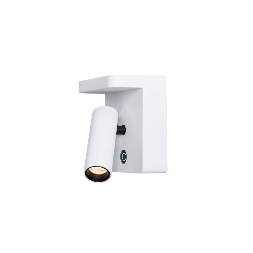 MAXLIGHT W0373 - LED Wall spotlight with wireless charging LOFER LED/7W/230V white