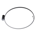 MAXLIGHT W0437 - VISUAL LED Bathroom Ceiling Light LED/28W/230V Ø80 cm IP44 Black