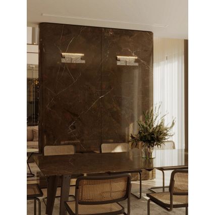 MAXLIGHT W0442 - LED Wall Light EVEREST LED/7W/230V brown