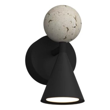 MAXLIGHT W0445 - LED Wall Lamp BINGO LED/8W/230V CRI 92 black/beige