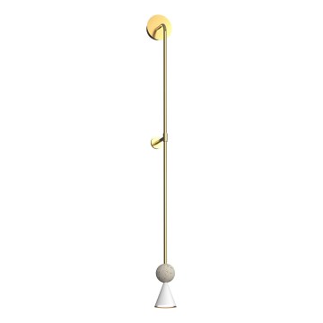 MAXLIGHT W0449 - LED wall lamp BINGO LED/8W/230V CRI 92 gold/beige