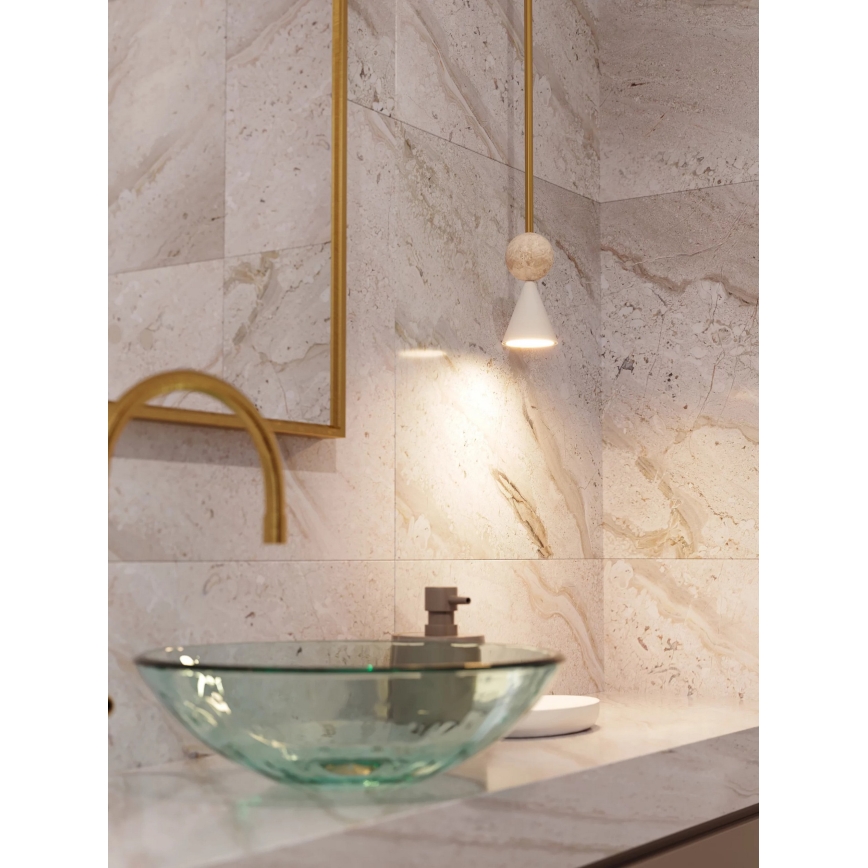 MAXLIGHT W0449 - LED wall lamp BINGO LED/8W/230V CRI 92 gold/beige