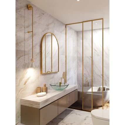 MAXLIGHT W0449 - LED wall lamp BINGO LED/8W/230V CRI 92 gold/beige