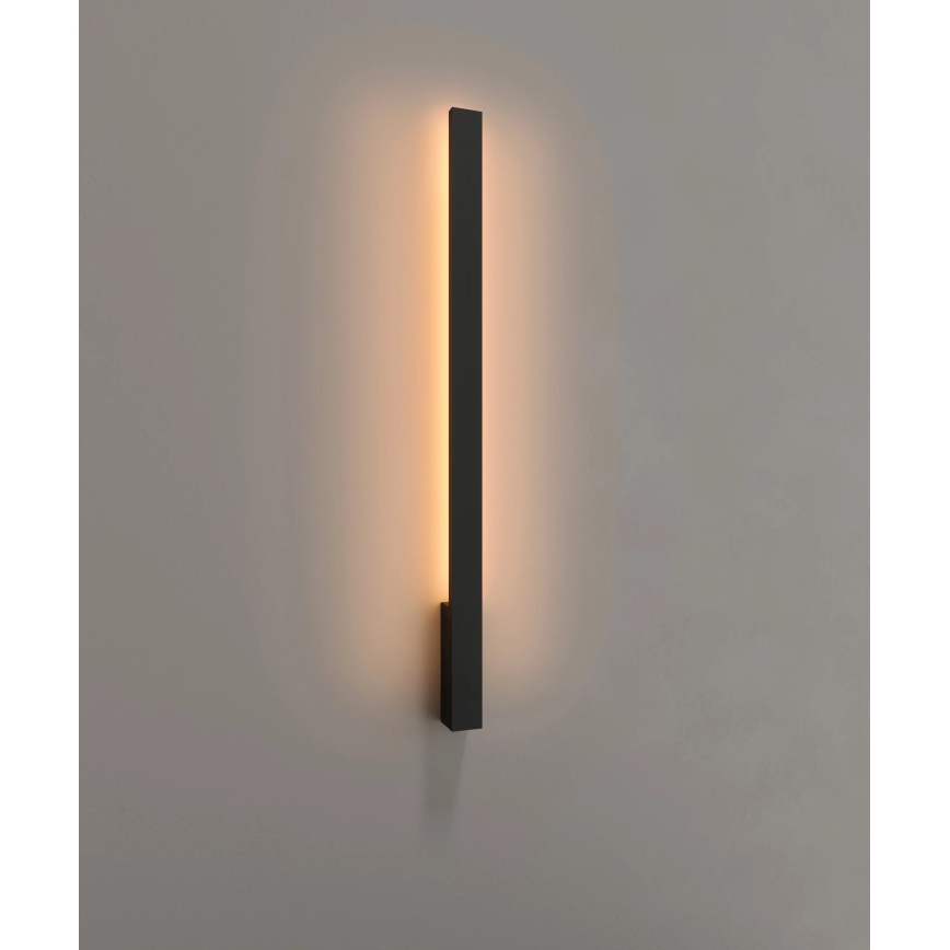 MAXLIGHT W0459 - KAPRUN LED outdoor wall light LED/12W/230V CRI 93 IP65 black