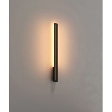 MAXLIGHT W0460 - LED Outdoor wall light MOENA LED/15W/230V CRI 93 IP65 black