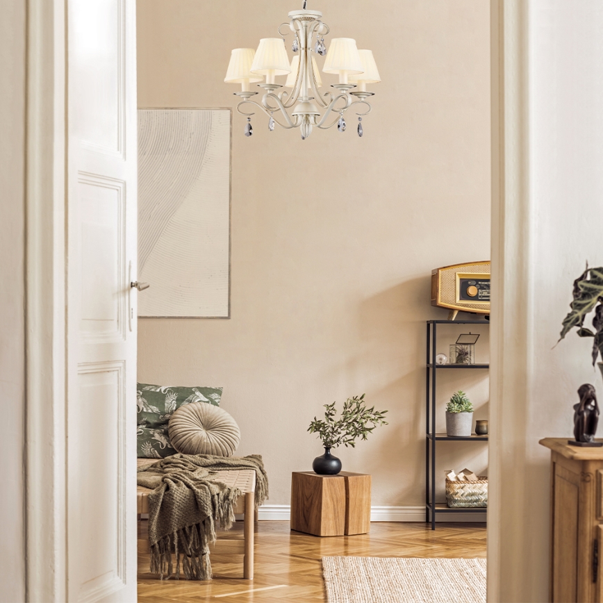 Maytoni ARM172-05-G - Chandelier on a chain BRIONIA 5xE14/40W/230V