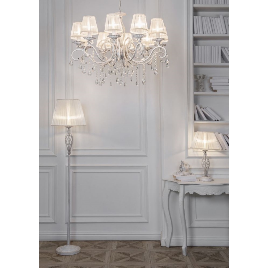 Maytoni ARM247-10-G - Chandelier on a chain GRACE 10xE14/40W/230V