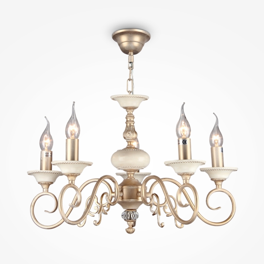 Maytoni ARM337-05-R - Chandelier on a chain PERLA 5xE14/60W/230V