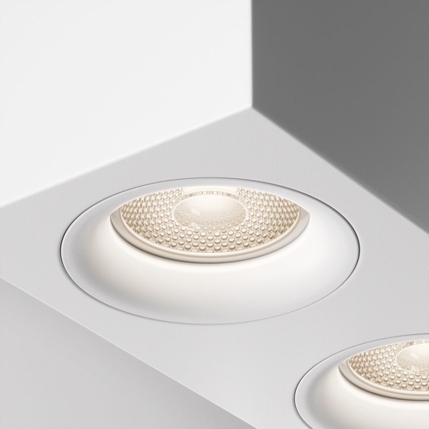 Maytoni C013CL-02W - Spotlight SLIM 2xGU10/50W/230V white