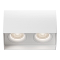 Maytoni C015CL-02W - Spotlight SLIM 2xGU10/50W/230V white