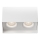 Maytoni C015CL-02W - Spotlight SLIM 2xGU10/50W/230V white