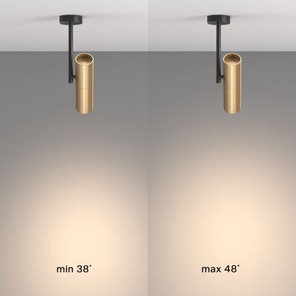 Maytoni C020CL-01GB - Spotlight ELTI 1xGU10/50W/230V gold