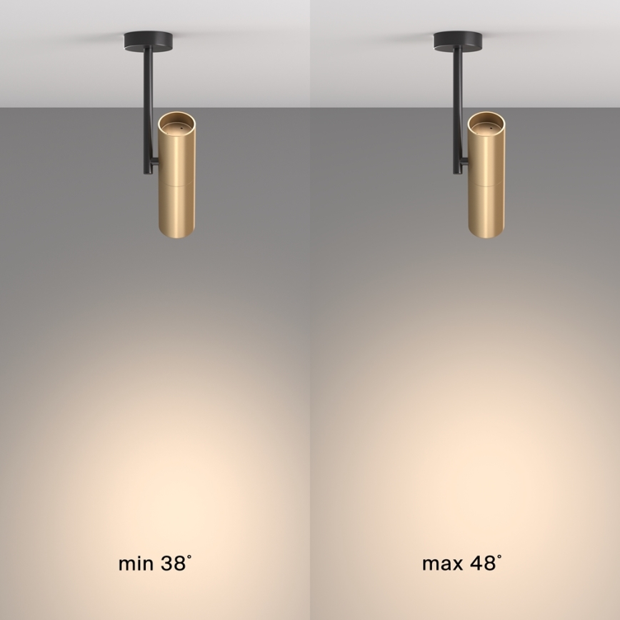 Maytoni C020CL-01GB - Spotlight ELTI 1xGU10/50W/230V gold
