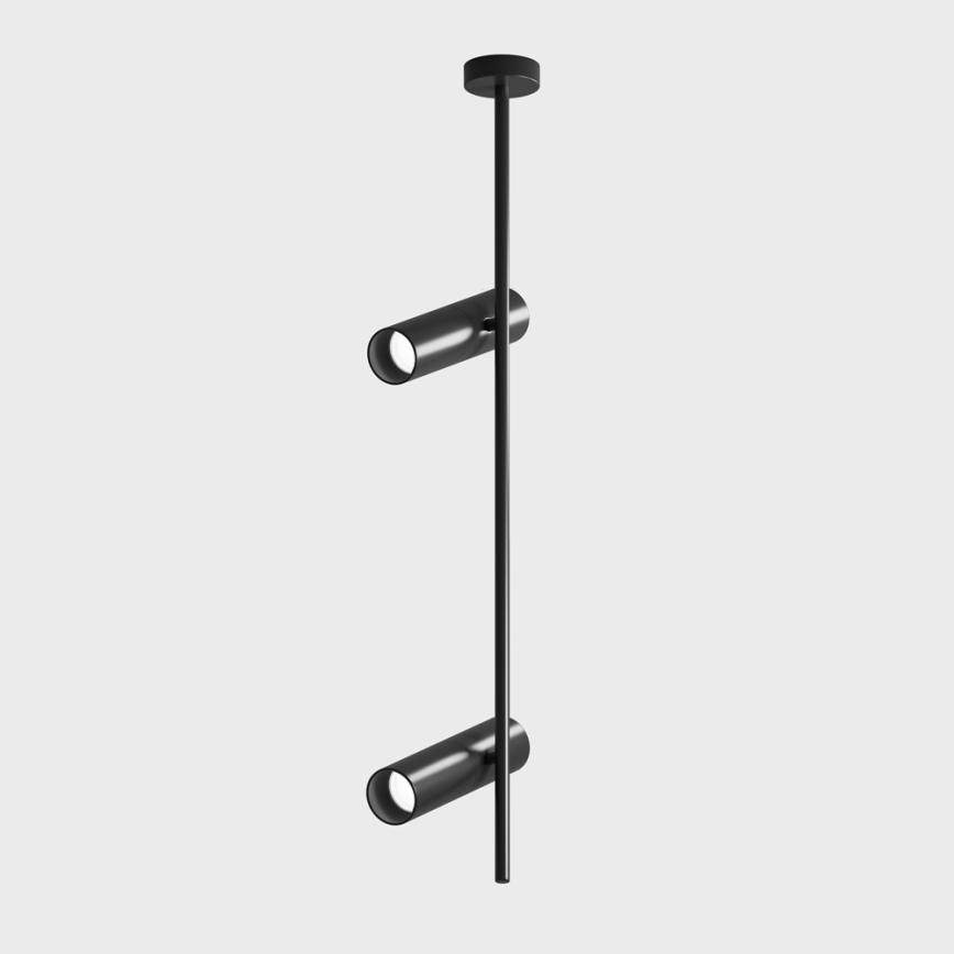 Maytoni C021CL-02B - Chandelier on a pole ELTI 2xGU10/50W/230V black