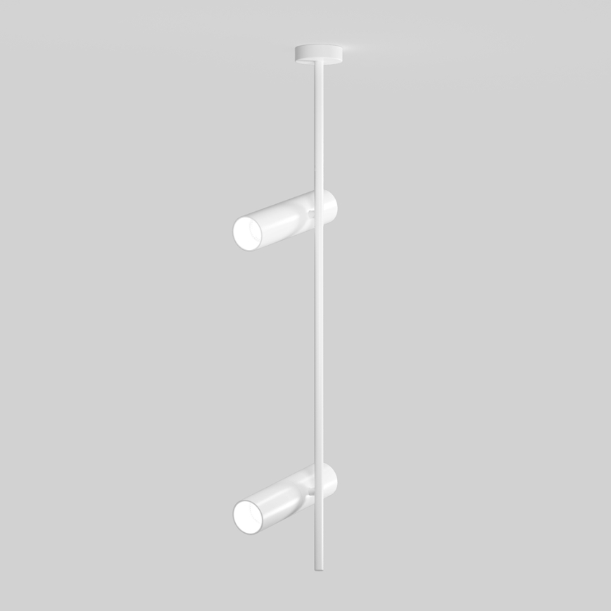 Maytoni C021CL-02W - Chandelier on a pole ELTI 2xGU10/50W/230V white
