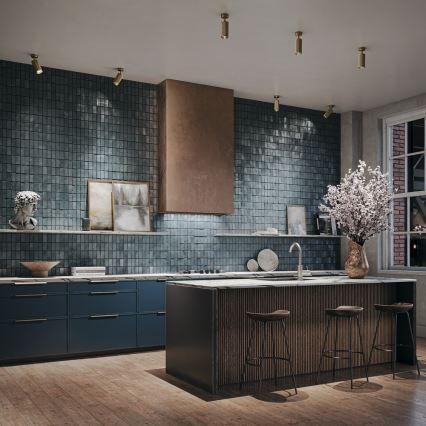 Maytoni C034CL-01G - FOCUS spotlight 1xGU10/10W/230V gold