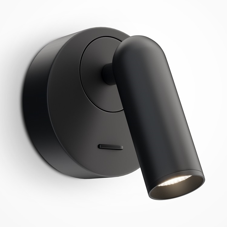 Maytoni C038WL-L3B3K - LED Wall light MIRAX LED/3W/230V 3000K black