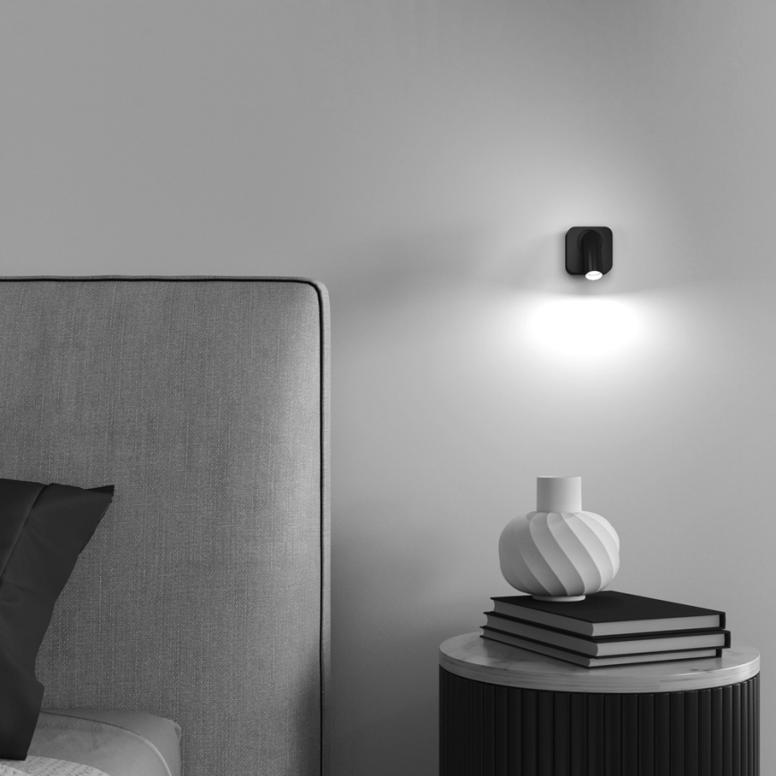 Maytoni C039WL-L3B3K - LED Wall spotlight MIRAX LED/3W/230V black