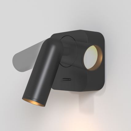 Maytoni C039WL-L3B3K - LED Wall spotlight MIRAX LED/3W/230V black
