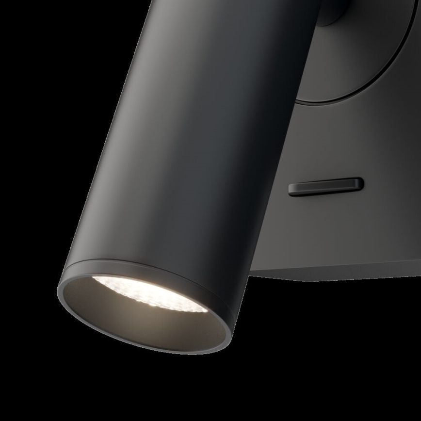 Maytoni C039WL-L3B3K - LED Wall spotlight MIRAX LED/3W/230V black