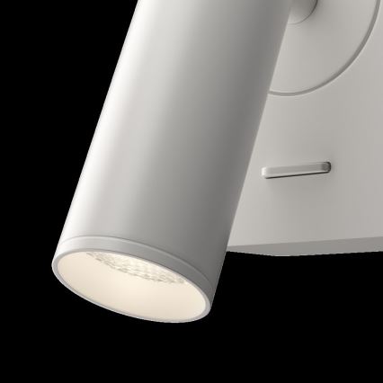 Maytoni C039WL-L3W3K - LED Wall spotlight MIRAX LED/3W/230V black