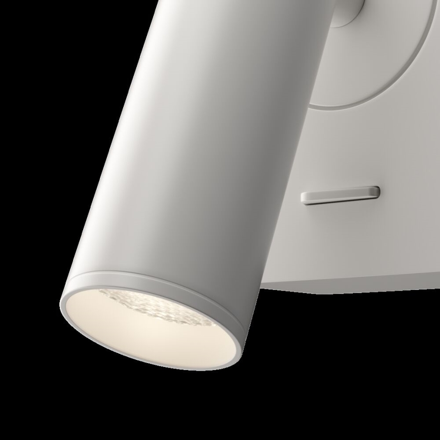 Maytoni C039WL-L3W3K - LED Wall spotlight MIRAX LED/3W/230V black