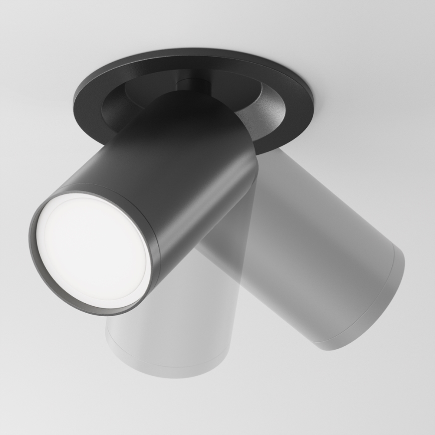 Maytoni C048CL-U-1B - Recessed spotlight FOCUS 1xGU10/10W/230V black