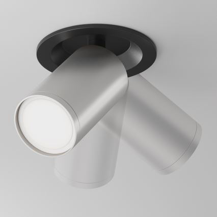 Maytoni C048CL-U-1BS - Recessed spotlight FOCUS 1xGU10/10W/230V matte chrome