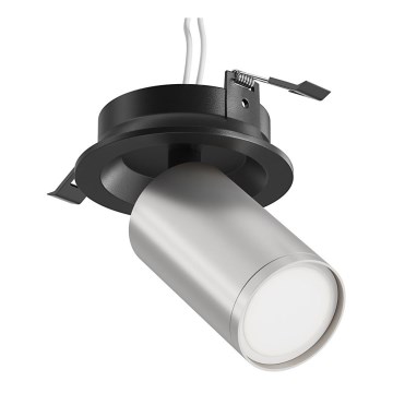 Maytoni C048CL-U-1BS - Recessed spotlight FOCUS 1xGU10/10W/230V matte chrome