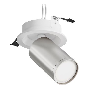 Maytoni C048CL-U-1WS - Recessed spotlight FOCUS 1xGU10/10W/230V shiny chrome