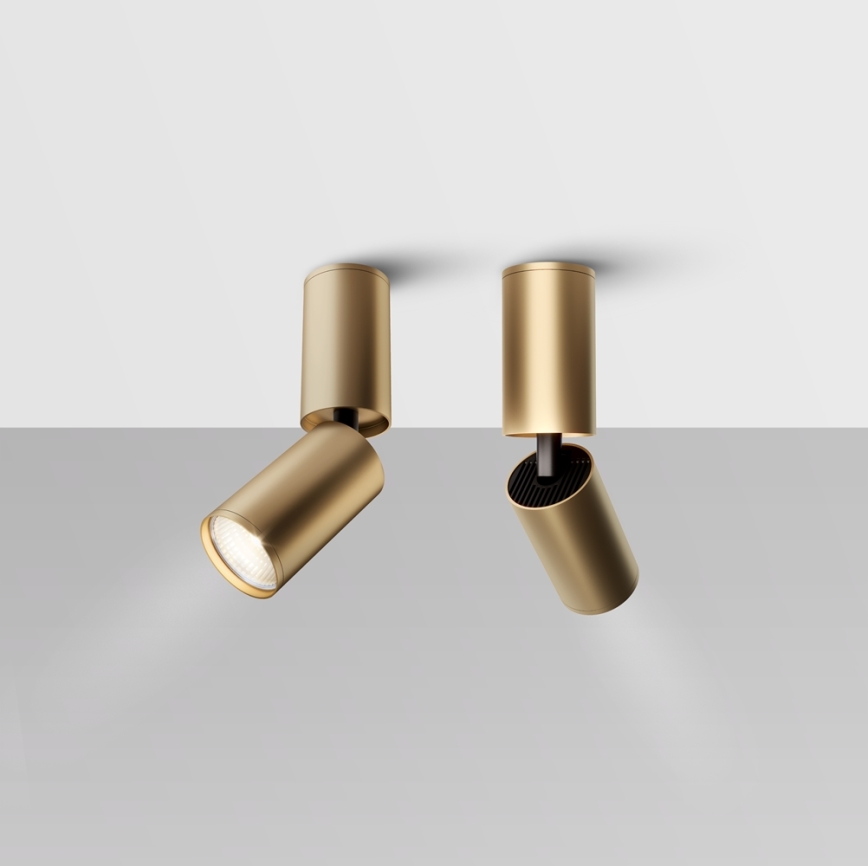 Maytoni C051CL-01G - Spotlight FOCUS 1xGU10/10W/230V gold