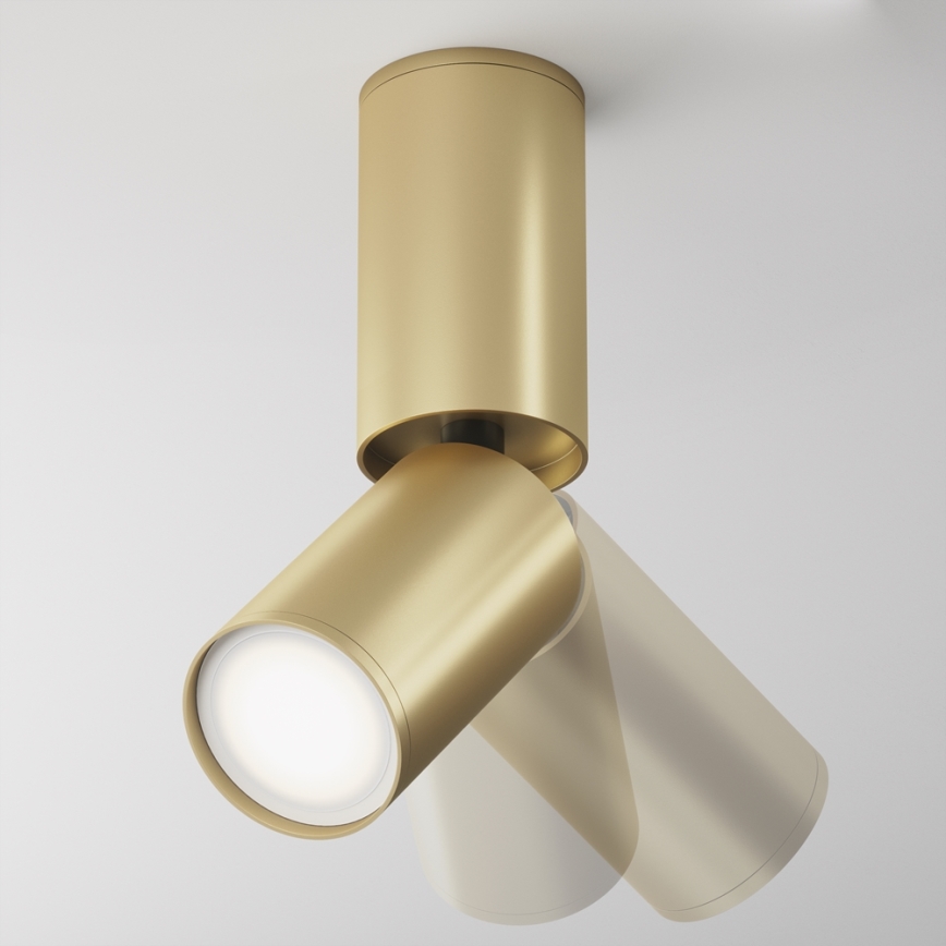 Maytoni C051CL-01G - Spotlight FOCUS 1xGU10/10W/230V gold