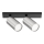 Maytoni C051CL-U-02BS - Spotlight FOCUS 2xGU10/10W/230V matte chrome/black