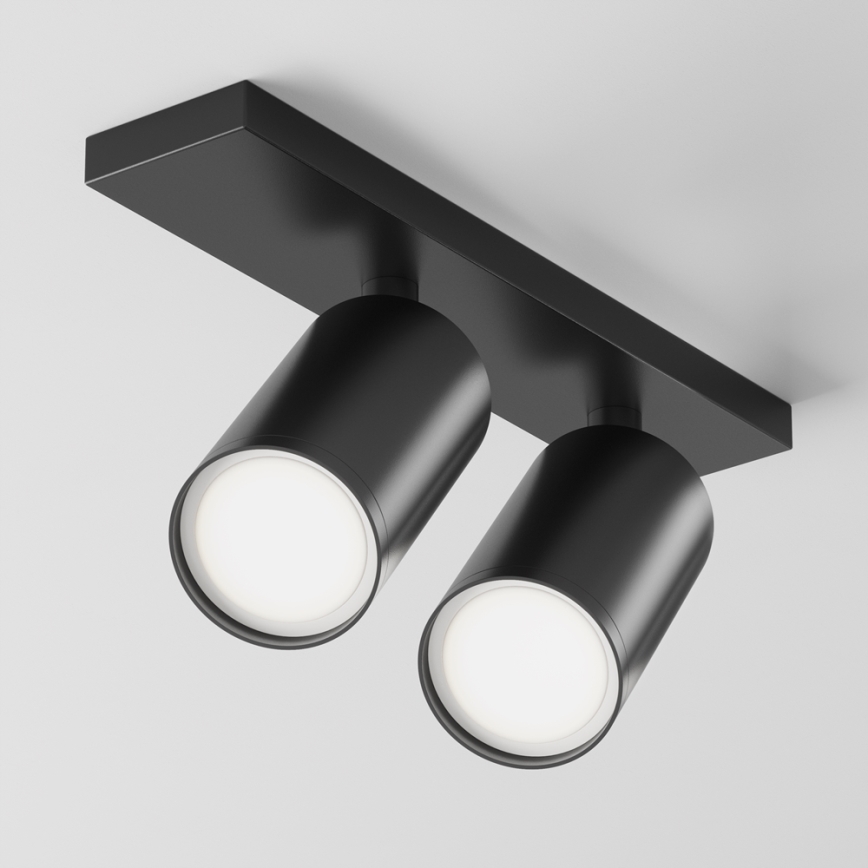 Maytoni C051CL-U-2B - Spotlight FOCUS 2xGU10/10W/230V black