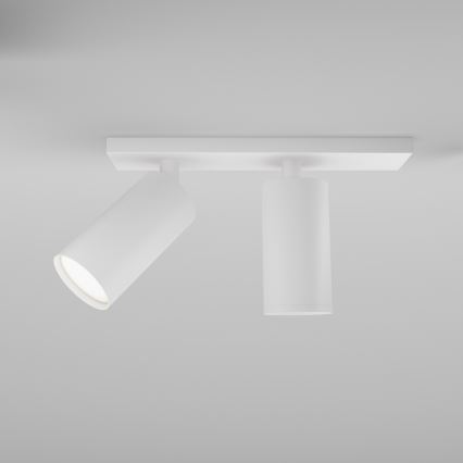 Maytoni C051CL-U-2W - Spotlight FOCUS 2xGU10/10W/230V white/black