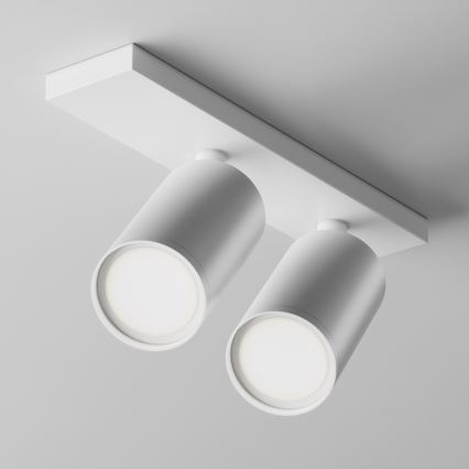 Maytoni C051CL-U-2W - Spotlight FOCUS 2xGU10/10W/230V white/black