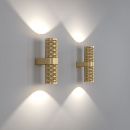 Maytoni C069WL-02MG - Wall spotlight FOCUS 2xGU10/7W/230V gold